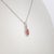 2020s Natural Aaa Padparadscha Sapphire Pendant With Natural Diamonds: Solid 14k Gold For Sale - Image 5 of 7