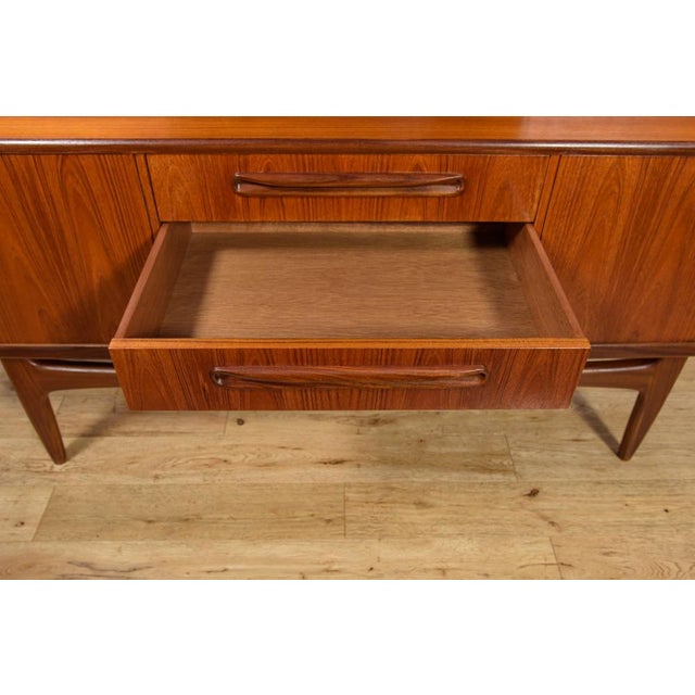 Mid-Century Model Fresco Sideboard in Teak by Victor Wilkins for G-Plan, United Kingdom, 1960s For Sale - Image 11 of 18