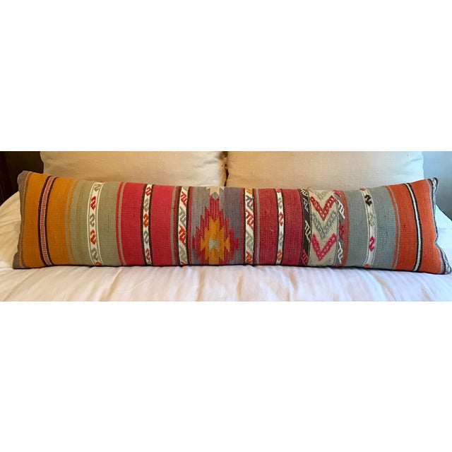 Long Kilim Bed Cushion Chairish