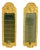 Pair of Italian Rococo Style Giltwood Mirrored Candle Sconces For Sale