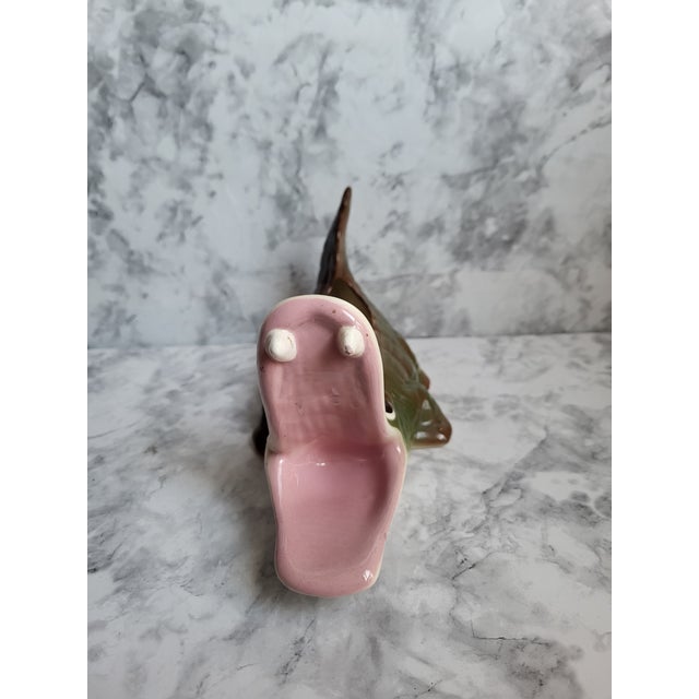 Abstract 1960s Freeman McFarlin Jardiniere Majolica Pottery Alligator Planter, Attributed For Sale - Image 3 of 14