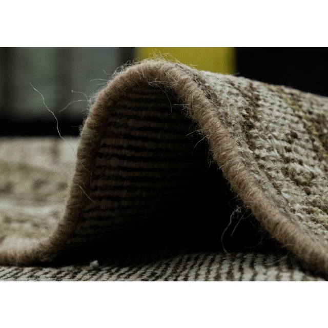 Brown Turkish Vintage Rug 5' x 11'8" #16833 For Sale - Image 8 of 8