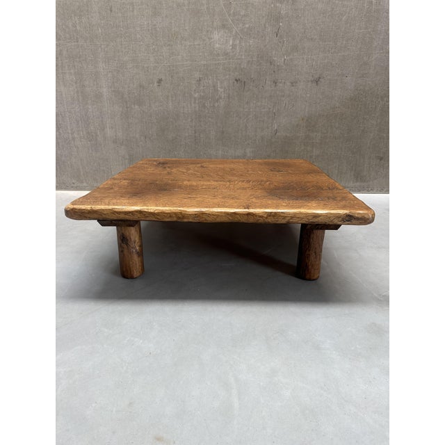 Meet the Wabi Sabi Brutalist Solid Oak Coffee Table This beautiful table combines rustic charm and a modern look, making...