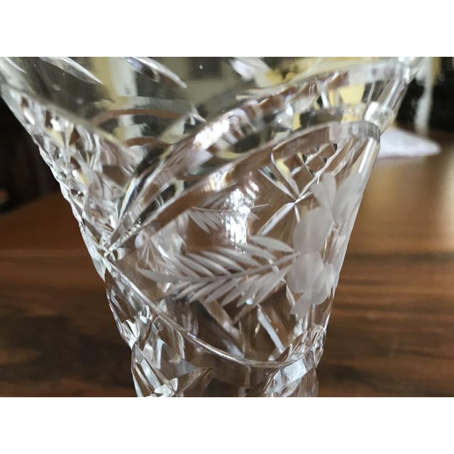 Crystal Vases, 1970s, Set of 2 For Sale - Image 17 of 18