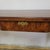 Wood Hekman Oyster Burl Console Table With Queen Anne Legs, Burl Walnut Hall Table For Sale - Image 7 of 10