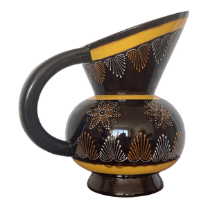 French Vintage Quimper Vase Pitcher