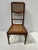 Brown Art Deco Bedroom Chair in Marquetry Wood, 1900s For Sale - Image 8 of 8