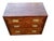Henredon Scene One campaign chest of drawers. Classic streamline lines offset with inset brass hardware. 3 nice drawers...