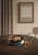 Centerpiece in black Marquinia, red Levanto, white Michelangelo, Arabescato Vagli Filo Rosso, green Guatemala and Blue...