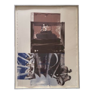 Robert Rauschenberg Rookery Mounds - Night Tork, 1979 Lithograph 10/50 For Sale
