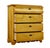 Swedish Birch Chest of Drawers, 1884 For Sale - Image 6 of 10