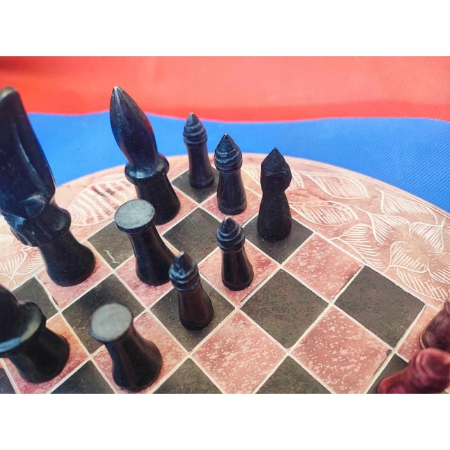Terracotta Chess Sets, 1970s, Set of 33 For Sale - Image 4 of 9