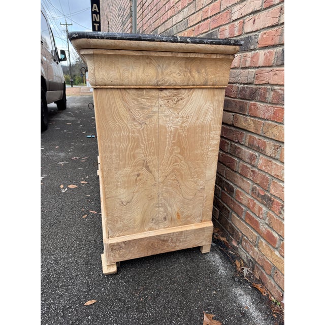 Wood 19th Century Bleached Louis Philippe Chest of Drawers For Sale - Image 7 of 14