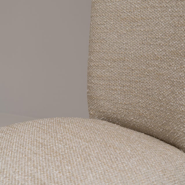 French Provincial Set of Four 1950s Beige French Provençal Dining Chairs For Sale - Image 3 of 15