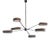 21st Century Cabochon Chandelier Designed by Michael Richman For Sale