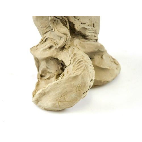 Early 21st Century Anastasia Kurakina, Terracotta Mermaid Sculpture, 2019, Terracotta For Sale - Image 5 of 6