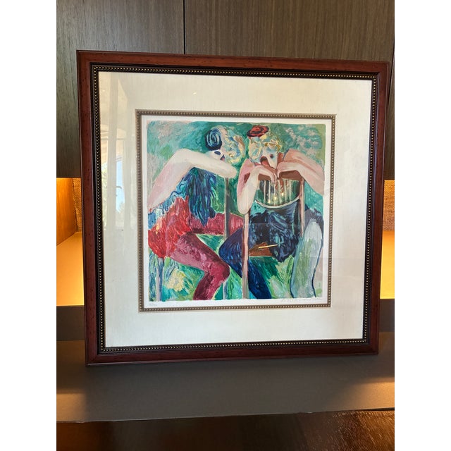 “The Last Performance,” by Barbara Wood, 1996 Signed Serigraph, Framed For Sale - Image 4 of 8
