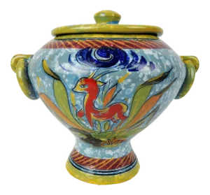 Mid-Century Italian Jar & Lid