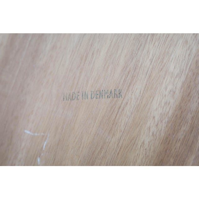 Brown Danish Rosewood Side Table, 1960s For Sale - Image 8 of 9