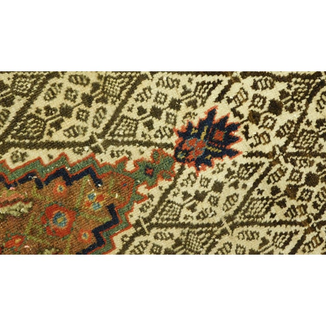 Hand Knotted Northwest Persian Camel Hair Sarab Gallery rug.4"9"x 11' For Sale In Los Angeles - Image 6 of 18