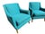 This set of 1950's chairs has had a full restoration job: all new, high-density foam throughout, professionally...