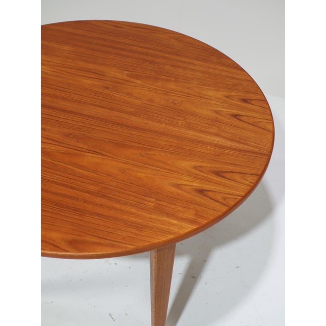 Model 55 Extendable Dining Table in Teak from Omann Jun, Denmark, 1960s For Sale - Image 9 of 18
