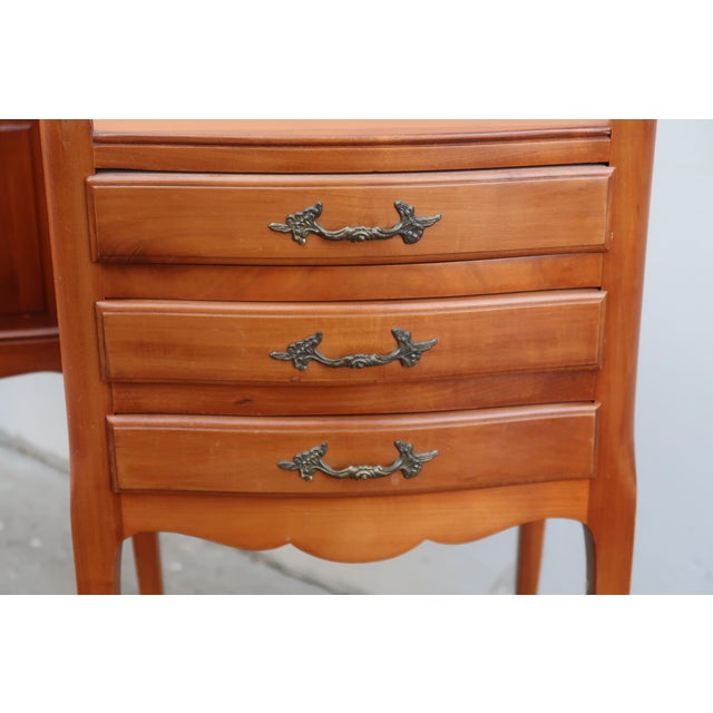 1960s Pair of French Louis XV Style Side Tables Nightstands For Sale - Image 13 of 13