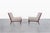 1950s Vintage Walnut Slipper Lounge Chairs by t.h. Robsjohn-Gibbings for Widdicomb For Sale - Image 5 of 14
