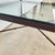 Maitland Smith Style Faux Bamboo Glass & Leather Cocktail Table For Sale - Image 12 of 13