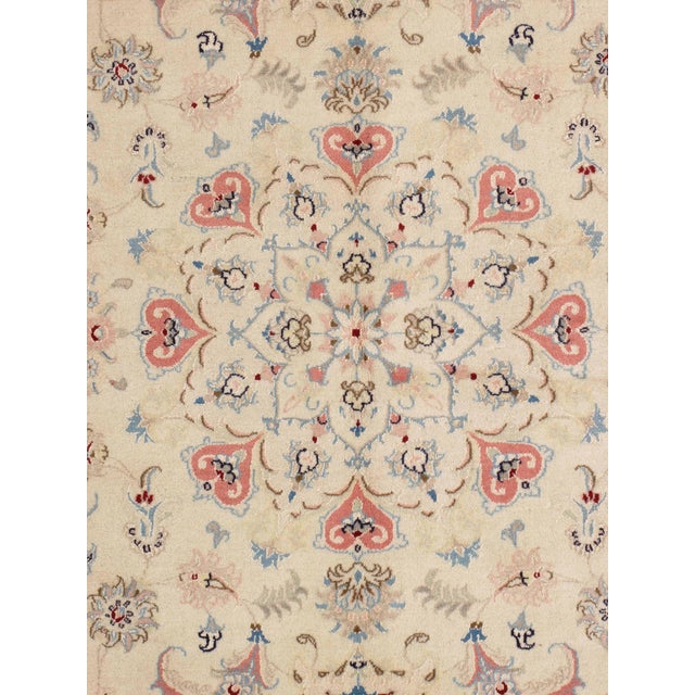 Traditional Vintage Hand-Knotted Persian Tabriz Rug 6'8" X 9'8" For Sale - Image 3 of 4