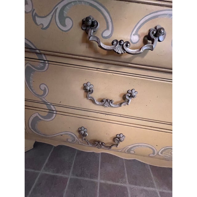 Drexel Vintage China Cabinet For Sale - Image 9 of 12