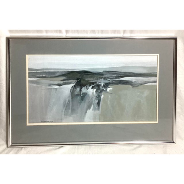 “Mendocino Winter” by Donald Louthian – Framed Watercolor Beautiful original watercolor titled Mendocino Winter by artist...