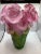 Glass 1970s Art Glass Vintage Crystal Multi Color Rose Vase, Signed France For Sale - Image 7 of 10