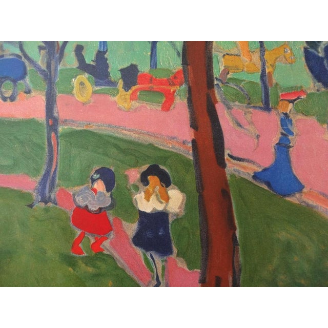 Modern André Derain, Londres, Hyde Park, Lithograph For Sale - Image 3 of 5