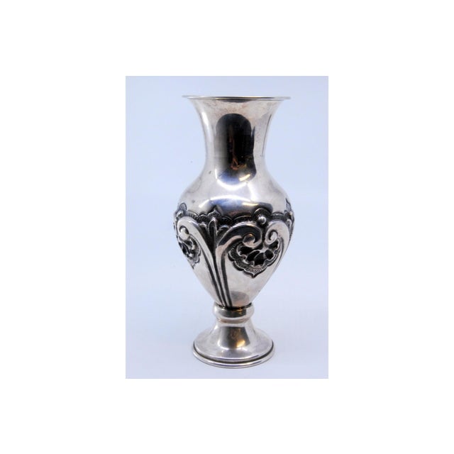 Small Silver Jug with Shells and Reliefs, in Good conditions. Designed 1980 to 1989