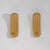 A pair of spatola wall coat hooks designed by de pas, d'urbino and lomazzi for fiarm in the 1970s, conceived to transform...