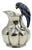 1970s Los Castillo Taxco Silver Plate & Lapis Parrot Pitcher For Sale