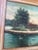 Early 20th Century Signed Oil on Board River Landscape With Swans For Sale - Image 4 of 7