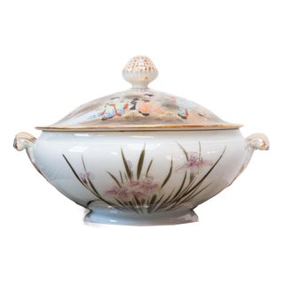 Japanese Opera Kutani Showa Tureen, 1930s For Sale