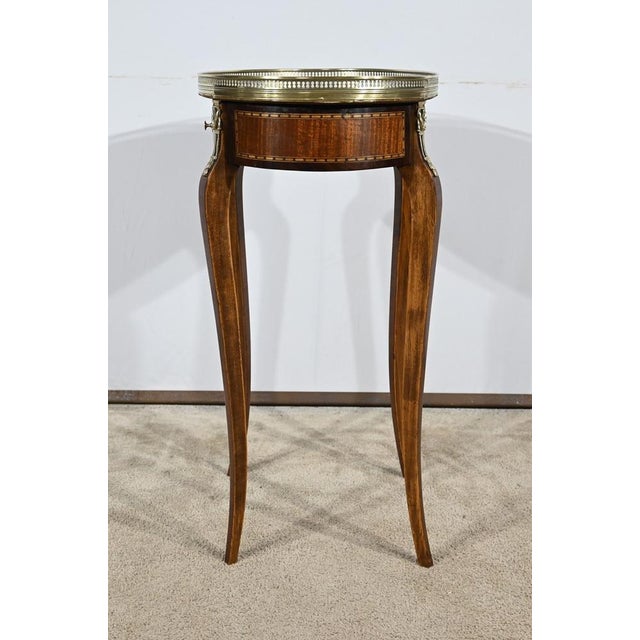 Early 20th Century Louis XVI Mahogany Living Room Table For Sale - Image 11 of 18