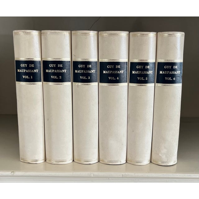 Guy de Maupassant faux books hollowed out to conceal or hide your treasures. Simply place papers or small items in the...