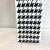 Mid-Century Modern Porcelain Houndstooth Table Lamp For Sale - Image 3 of 9
