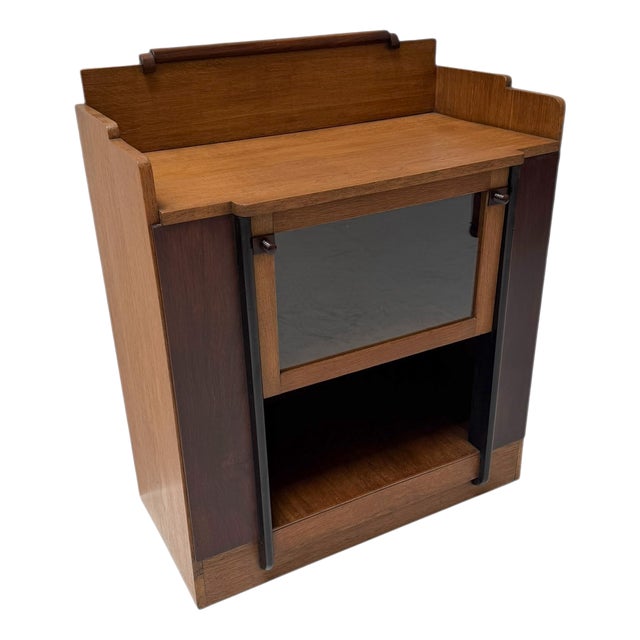 Art Deco Amsterdam School Cabinet from J.J. Zijfers Amsterdam, 1920s For Sale