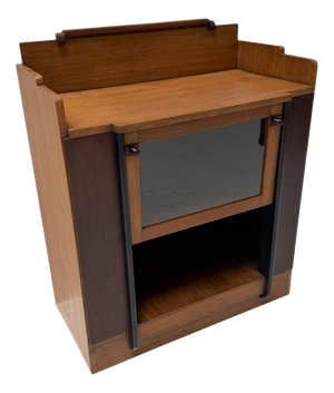 Art Deco Amsterdam School Cabinet from J.J. Zijfers Amsterdam, 1920s