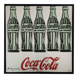 1980s After Andy Warhol, Big Coca Cola, Numbered Limited Edition Lithograph For Sale
