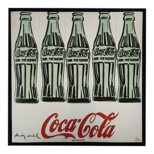1980s After Andy Warhol, Big Coca Cola, Numbered Limited Edition Lithograph