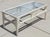 Vintage 1980s Coastal Pencil Reed Rattan & Glass Coffee Table For Sale - Image 4 of 16
