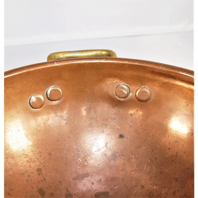 Antique French Copper Chocolate Tempering Pot/Double Boiler Chairish