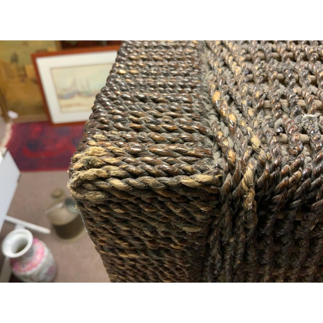 20th Century Rope Tall Chest of Drawers For Sale - Image 12 of 12