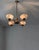 Mid-Century Modern 4-Arm Pendant Light by Paavo Tynell for Oy Taito, 1940s For Sale - Image 3 of 18